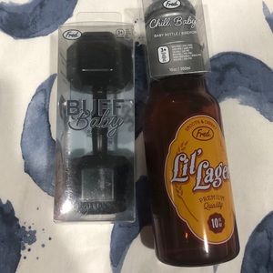 Baby rattle & bottle